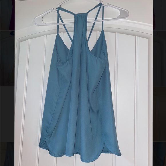 Blue blouse/tank - Picture 2 of 2